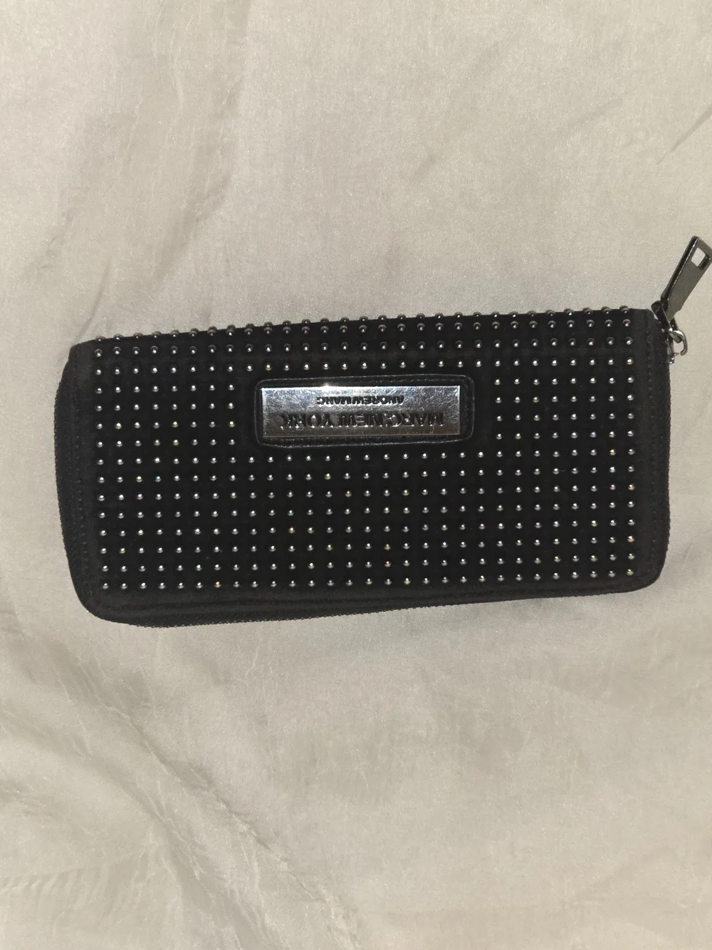 (2 For $30) Marc New York Black Studded Wallet